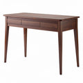 Wooden writing desk with two drawers for home office use 120 x 60 x 75cm