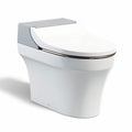Wall-mounted toilet with sleek design and integrated bidet function 70 x 40 x 40cm